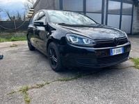 Usata VW Golf VI 2010 Nero Utilitaria