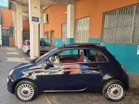 Usata Fiat 500 Lounge 69 CV (50 kW) 2012 Bluazzurro Utilitaria