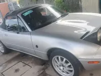 Usata Mazda MX5 90 CV (66 kW) 1997 Grigio Cabrio