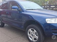 Usata VW Touareg 224 CV (164 kW) 2006 Blu SUV