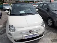 Usata Fiat 500C Lounge 69 CV (50 kW) 2015 Bianco Cabrio