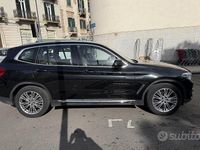 Usata BMW X3 Luxury Line 190 CV (139 kW) 2019 Nero SUV