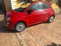 Usata Fiat 500 Lounge 69 CV (50 kW) 2007 Rosso Utilitaria