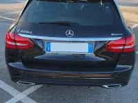 Usata Mercedes C220 194 CV (142 kW) 2018 Nero Station wagon