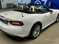 Usata Fiat 124 Spider Lusso 140 CV (102 kW) 2018 Bianco Cabrio