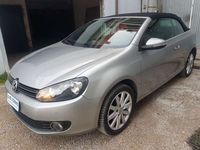 Usata VW Golf Cabriolet 105 CV (77 kW) 2012 Argento Cabrio