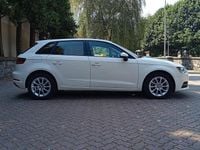 Usata Audi A3 Attraction 110 CV (80 kW) 2015 Bianco Berlina