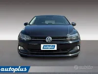 Usata VW Polo 95 CV (69 kW) 2018 Nero Utilitaria