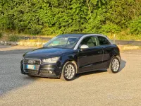 Usata Audi A1 Ambition 86 CV (63 kW) 2011 Nero Utilitaria