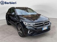 Usata VW T-Roc R-line 150 CV (110 kW) 2023 Nero SUV
