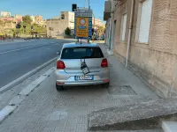 Usata VW Polo Trendline 75 CV (55 kW) 2017 Argento Berlina