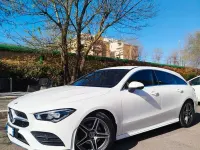 Käytetty Mercedes CLA180 Shooting Brake AMG 136 HP (100 kW) 2023 Valkoinen Farmari