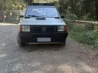 Usata Fiat Panda Young 54 CV (39 kW) 2003 Grigio Utilitaria