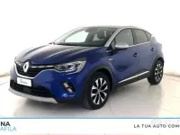 Usata Renault Captur Techno 91 CV (66 kW) 2024 Blu tetto grigio chiaro SUV