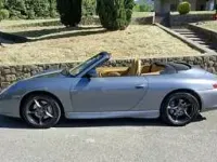 Brugt Porsche 911 Carrera 4 Cabriolet 320 HK (235 kW) 2002 Grå Cabriolet