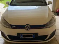 Usata VW Golf VII GTI 220 CV (161 kW) 2013 Bianco Berlina