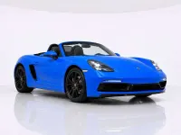Usata Porsche 718 Boxster Sport 300 CV (220 kW) 2023 Blu shark Cabrio