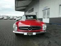 Käytetty Mercedes SL280 170 HP (125 kW) 1969 Punainen Avoauto