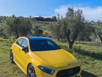 Usata Mercedes A250 AMG line 224 CV (164 kW) 2021 Giallo Berlina