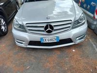 Usata Mercedes C220 Avantgarde 170 CV (125 kW) 2011 Argento Station wagon