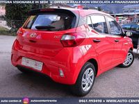 Usata Hyundai i10 67 CV (49 kW) 2021 Rosso Utilitaria