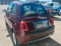 Usata Fiat 500C Lounge 95 CV (69 kW) 2018 Rosso Cabrio