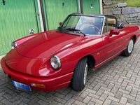 Usata Alfa Romeo Spider 106 CV (77 kW) 1991 Rosso Cabrio
