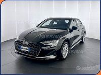 Usata Audi A3 Advanced 150 CV (110 kW) 2024 Nero Berlina