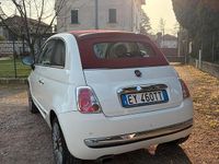 Usata Fiat 500 69 CV (50 kW) 2014 Bianco Cabrio