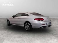 Usata Mercedes C220 Premium 170 CV (125 kW) 2017 Argento Coupé