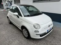 Usata Fiat 500 Lounge 69 CV (50 kW) 2009 Bianco Cabrio