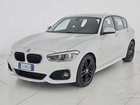 Usata BMW 116 M Sport 116 CV (85 kW) 2018 Bianco Utilitaria