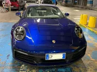 Usata Porsche 911 450 CV (330 kW) 2023 Blu/azzurro Cabrio