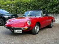 Usata Alfa Romeo Spider 110 CV (80 kW) 1972 Rosso Cabrio