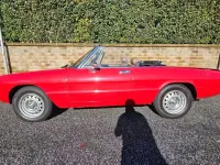Usata Alfa Romeo Spider Veloce 131 CV (96 kW) 1981 Rosso Cabrio