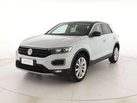 Usata VW T-Roc Advance 150 CV (110 kW) 2020 White silver metallizzato nero SUV