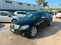 Usata Mercedes C220 Avantgarde 170 CV (125 kW) 2008 Nero Station wagon