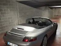 Usata Porsche 911 Carrera Cabriolet 300 CV (220 kW) 1999 Argento Cabrio