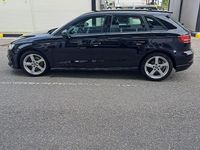 Usata Audi A3 Sport 184 CV (135 kW) 2017 Nero Berlina