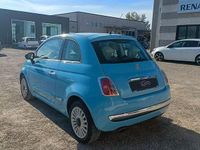 Usata Fiat 500 Lounge 85 CV (62 kW) 2012 Blu Berlina