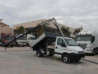 usata Iveco Daily 65C18 CASSONE RIBALTABILE TRILATERALE E GRU' "PM 2523"