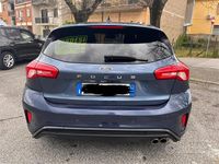 Usata Ford Focus ST-Line 125 CV (91 kW) 2019 Blu Berlina