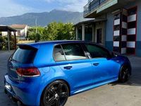 Usata VW Golf VI R 310 CV (228 kW) 2010 Blu Utilitaria
