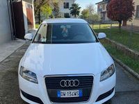 Usata Audi A3 Attraction 105 CV (77 kW) 2009 Bianco Utilitaria