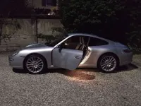 Usata Porsche 997 325 CV (239 kW) 2008 Argento Coupé