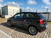 Usata VW Polo 90 CV (66 kW) 2015 Nero Berlina