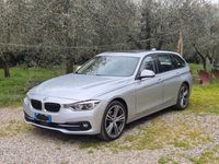 Usata BMW 320 Sport Line 190 CV (139 kW) 2017 Grigio Station wagon