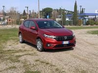 Usata Dacia Sandero Expression 91 CV (66 kW) 2022 Rosso Utilitaria