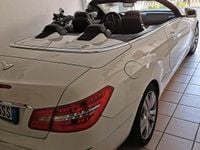 Usata Mercedes E220 2010 Bianco Cabrio