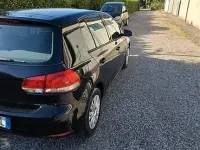 Usata VW Golf VI United 80 CV (58 kW) 2011 Nero Berlina